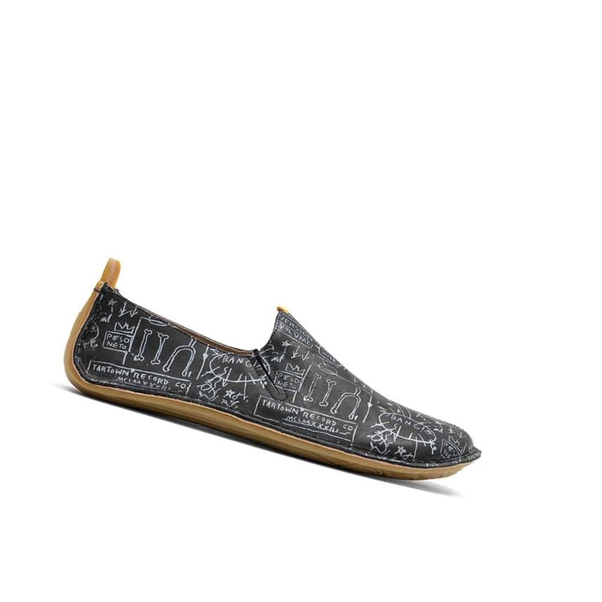 Vivobarefoot Ababa Basquiat Espadrilles Damen Schwarz | 04217-OPXQ