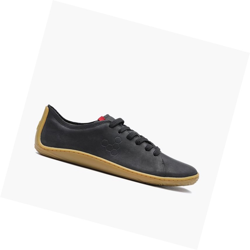 Vivobarefoot Addis Sneakers Damen Schwarz | 53498-NFRB