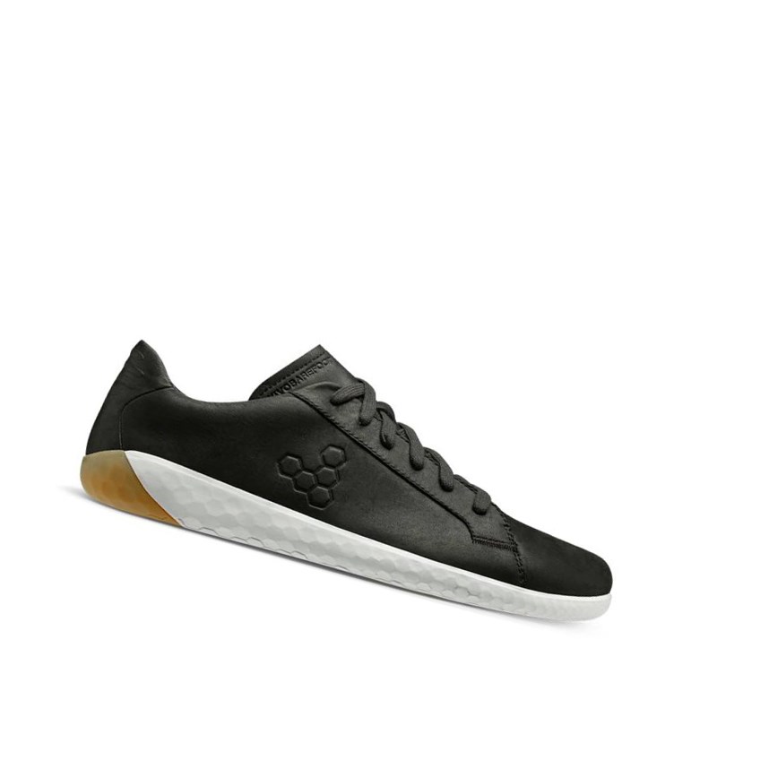 Vivobarefoot Geo Court II Sneakers Damen Schwarz | 58461-VNKQ