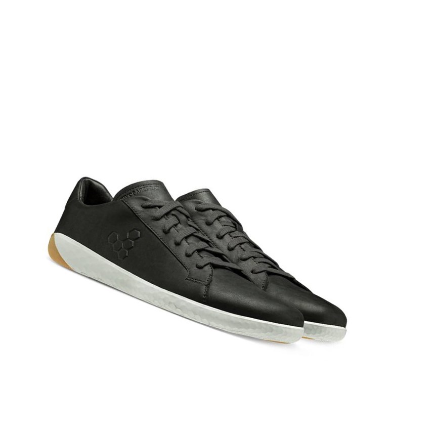 Vivobarefoot Geo Court II Sneakers Damen Schwarz | 58461-VNKQ