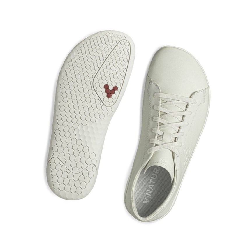 Vivobarefoot Geo Court II Sneakers Damen Weiß | 59204-VAJD