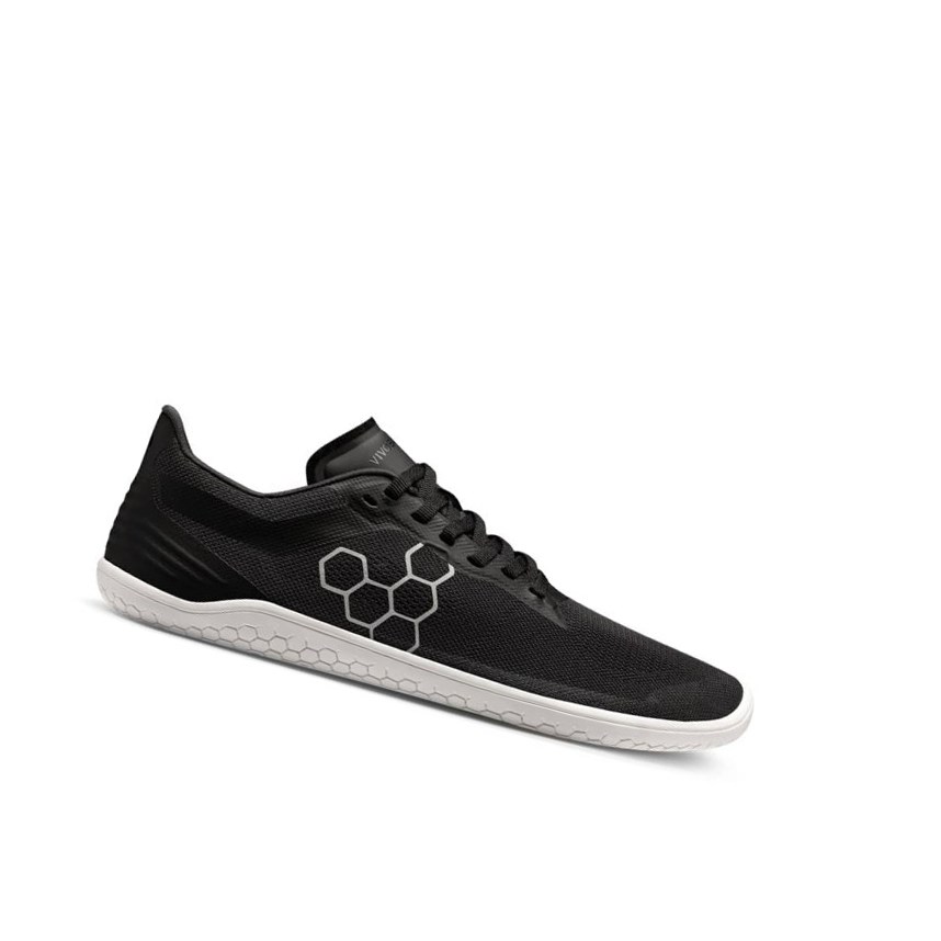 Vivobarefoot Geo Racer II Laufschuhe Damen Schwarz | 02896-SQRY