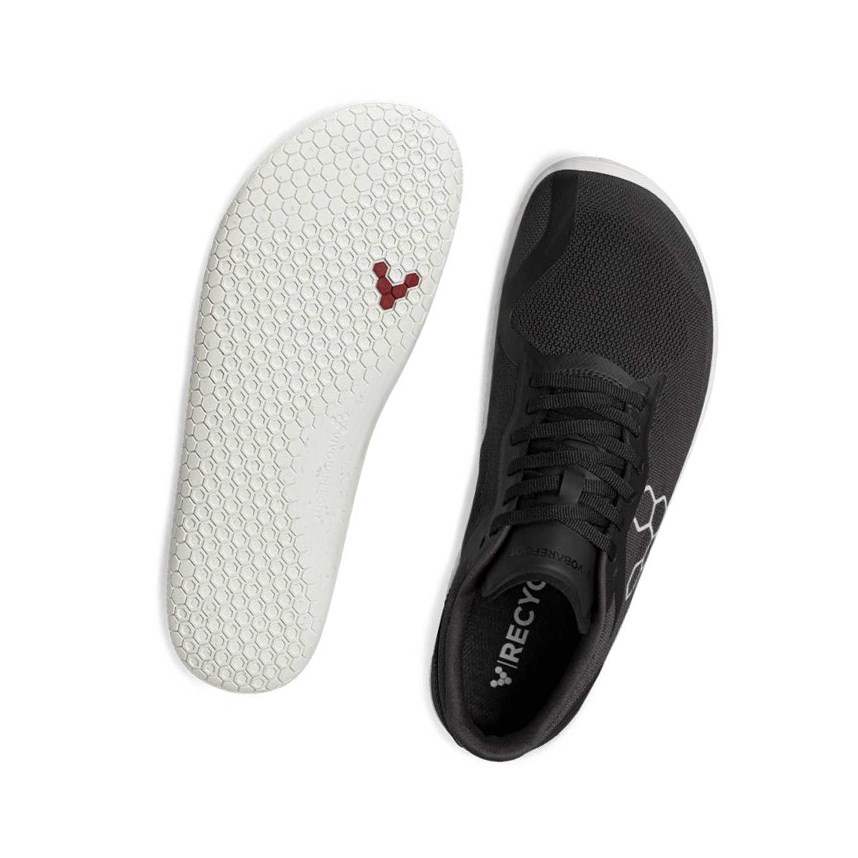 Vivobarefoot Geo Racer II Laufschuhe Damen Schwarz | 31504-ZQLC