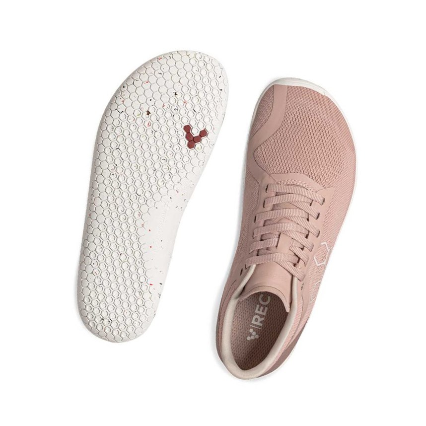 Vivobarefoot Geo Racer II Laufschuhe Damen Rosa | 35741-UZFP