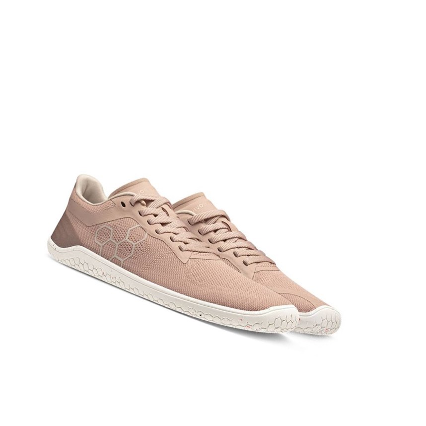 Vivobarefoot Geo Racer II Laufschuhe Damen Rosa | 35741-UZFP