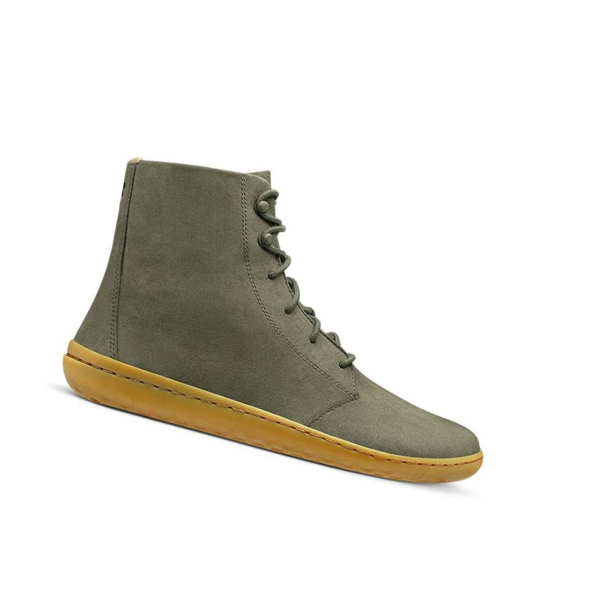 Vivobarefoot Gobi HI III Winterschuhe Damen Grau | 56302-NGIF