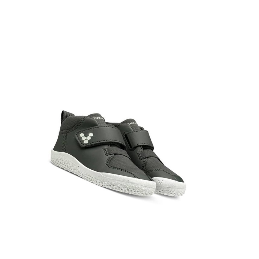 Vivobarefoot Primus Bootie II All Weather Kleinkinder Stiefeletten Kinder Schwarz | 21568-DGFB