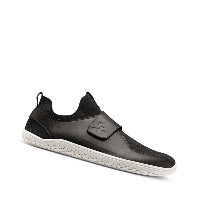 Vivobarefoot Primus Knit EZ Freizeitschuhe Damen Schwarz | 35164-IUQO