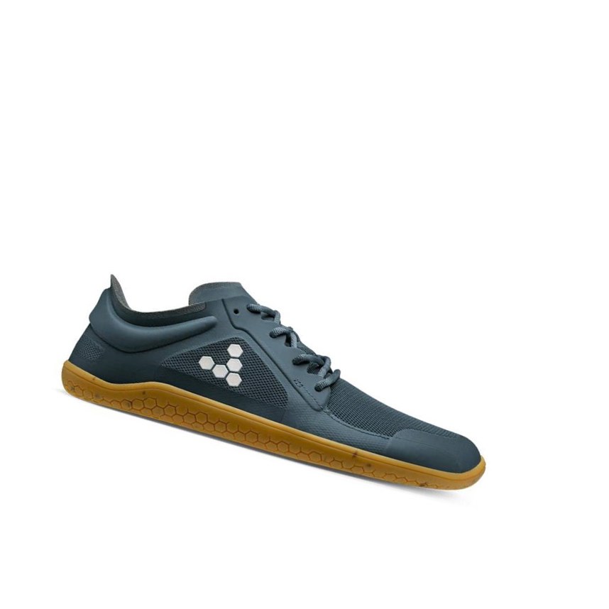 Vivobarefoot Primus Lite III Laufschuhe Herren Blau | 02578-FQVY