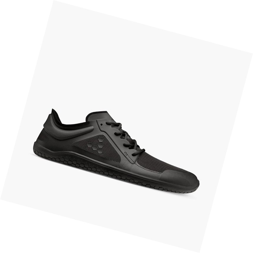 Vivobarefoot Primus Lite III Laufschuhe Herren Schwarz | 04895-CNIY