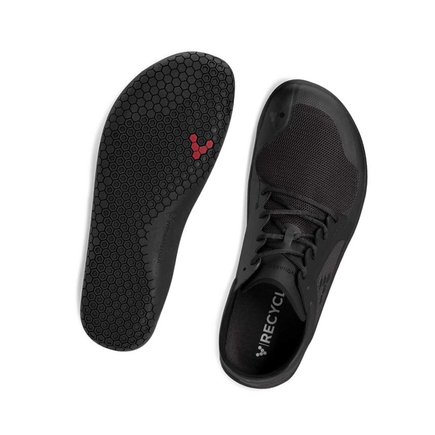 Vivobarefoot Primus Lite III Laufschuhe Herren Schwarz | 05281-IQST