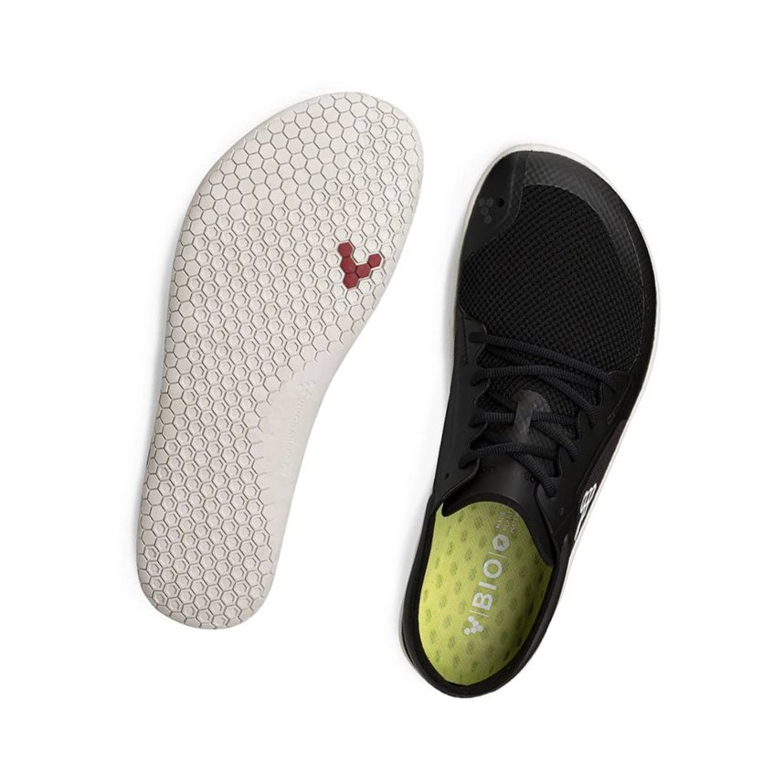 Vivobarefoot Primus Lite II Bio Laufschuhe Damen Schwarz | 14259-KYOT