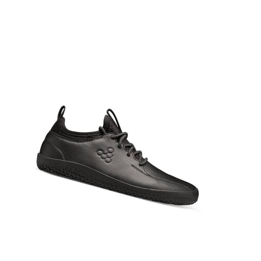 Vivobarefoot Primus School II Juniors Laufschuhe Kinder Schwarz | 61528-TGIU