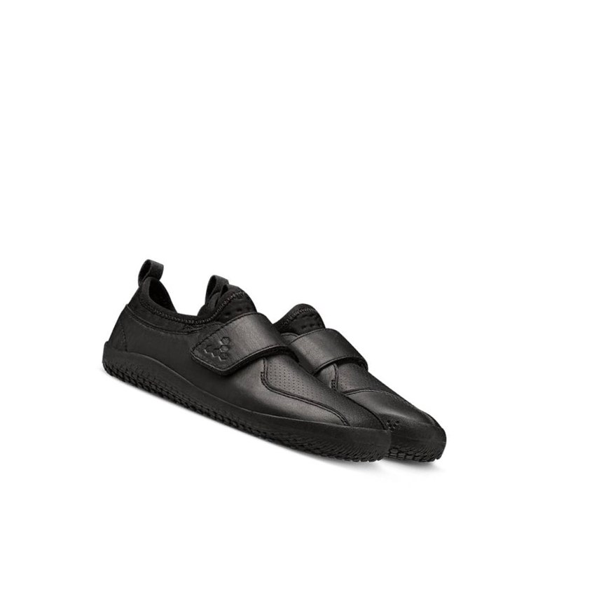 Vivobarefoot Primus School II Laufschuhe Kinder Schwarz | 94863-WYNM