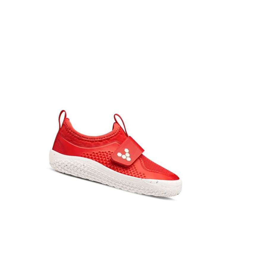 Vivobarefoot Primus Sport II Kleinkinder Sportschuhe Kinder Rot | 38140-KTQE