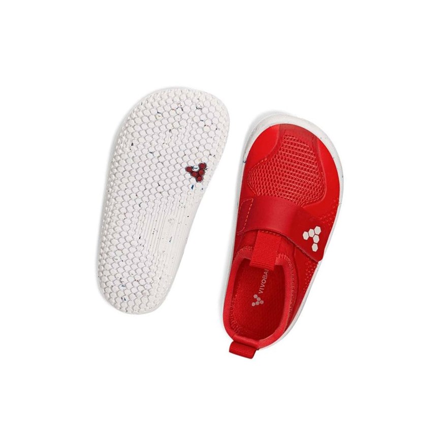 Vivobarefoot Primus Sport II Kleinkinder Sportschuhe Kinder Rot | 38140-KTQE