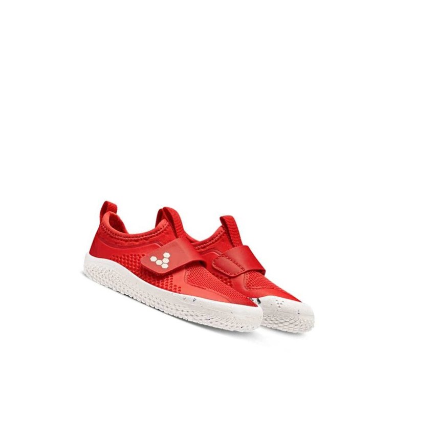 Vivobarefoot Primus Sport II Kleinkinder Sportschuhe Kinder Rot | 46320-NJAQ