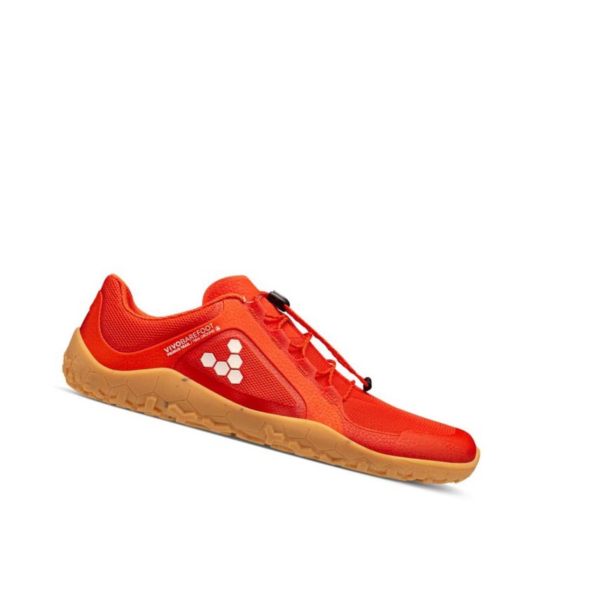 Vivobarefoot Primus Trail II Firm Ground Laufschuhe Damen Rot | 19704-HCGJ