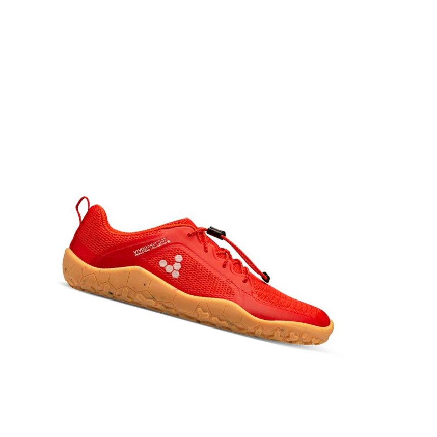 Vivobarefoot Primus Trail II Juniors Wanderstiefel Kinder Orange | 27958-UYRV