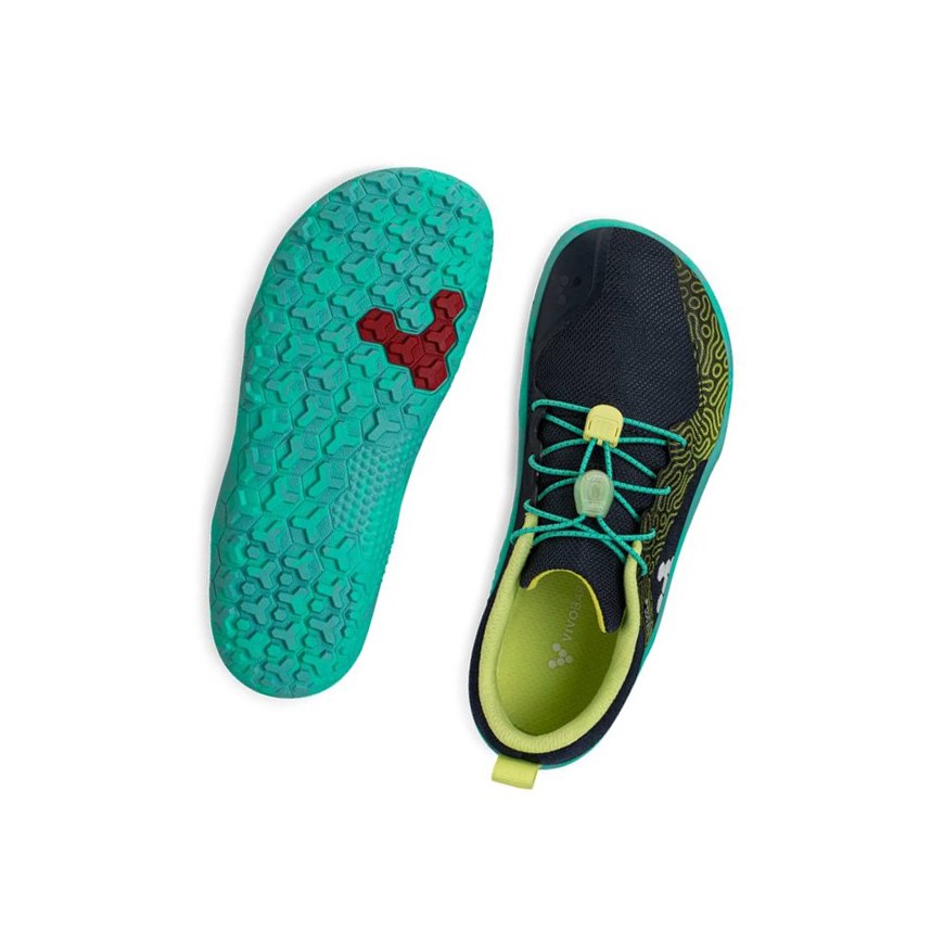 Vivobarefoot Primus Trail Trail Schuhe Kinder Blau | 25413-RGKU