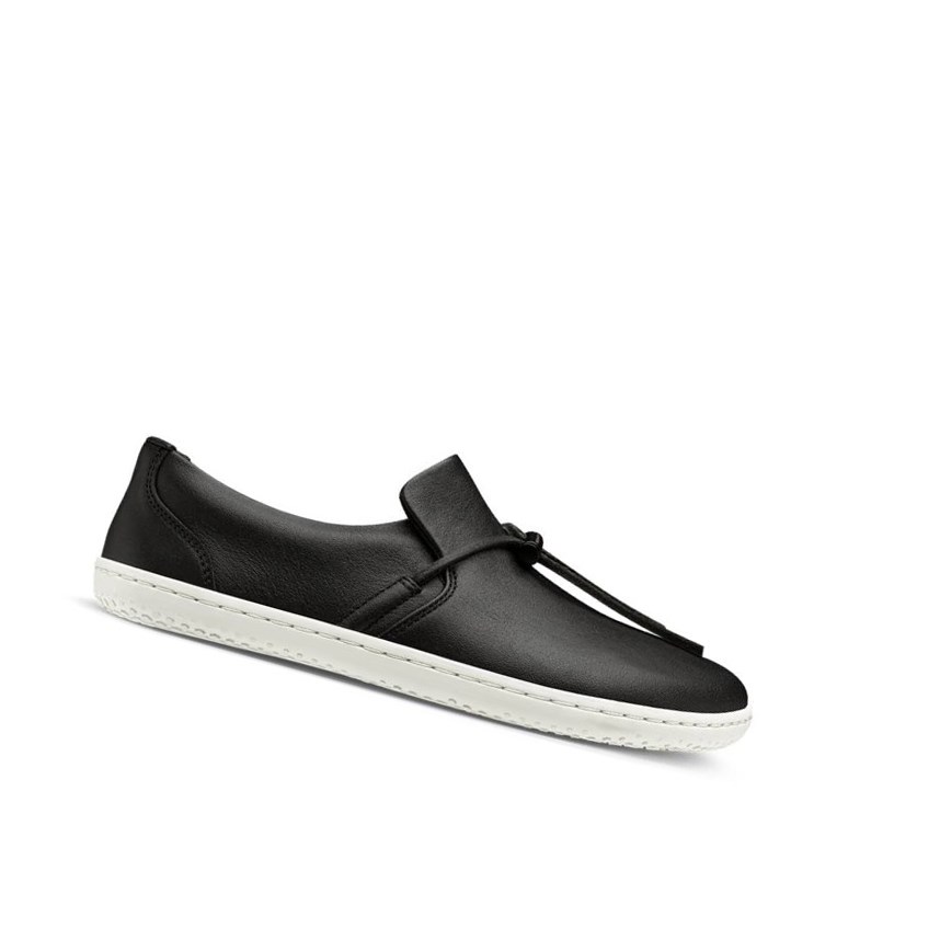 Vivobarefoot Ra Slip on Freizeitschuhe Damen Schwarz | 24578-IRNB