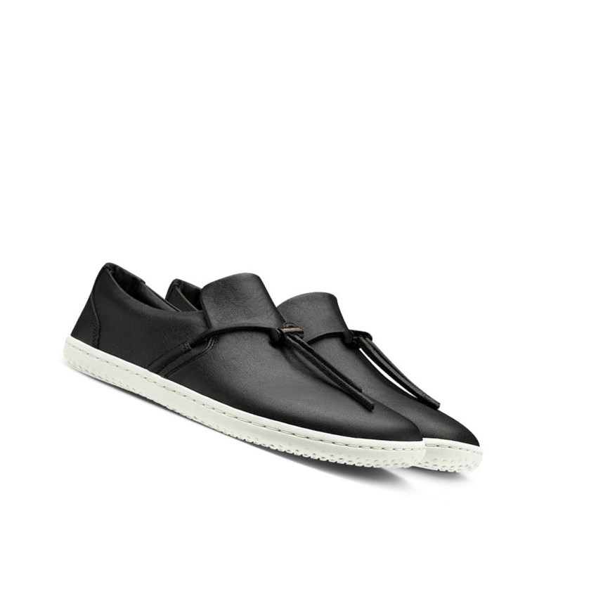 Vivobarefoot Ra Slip on Freizeitschuhe Damen Schwarz | 24578-IRNB