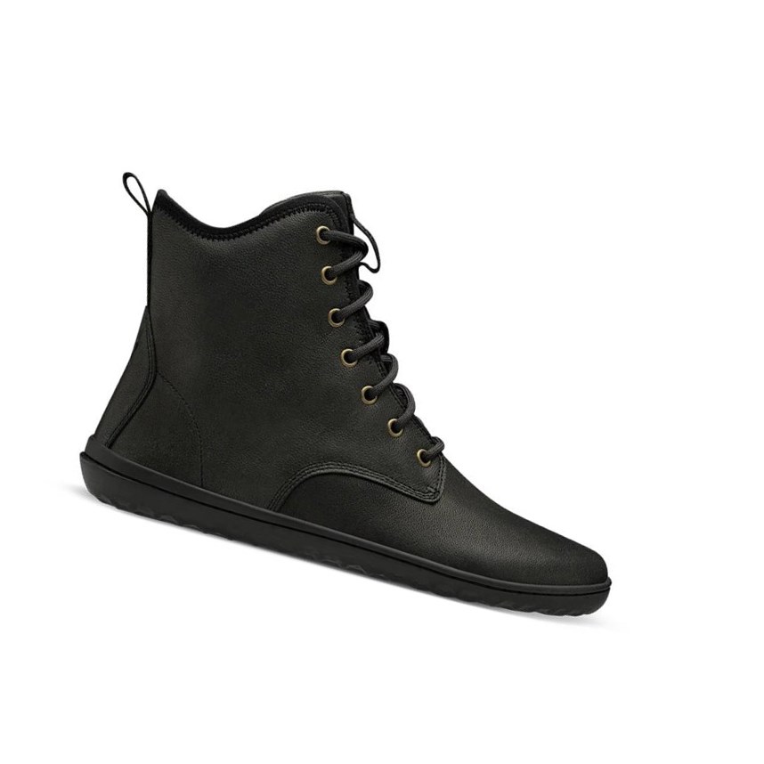 Vivobarefoot Scott II Schnürstiefel Herren Schwarz | 23789-WXEL