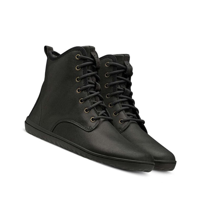 Vivobarefoot Scott II Schnürstiefel Herren Schwarz | 23789-WXEL