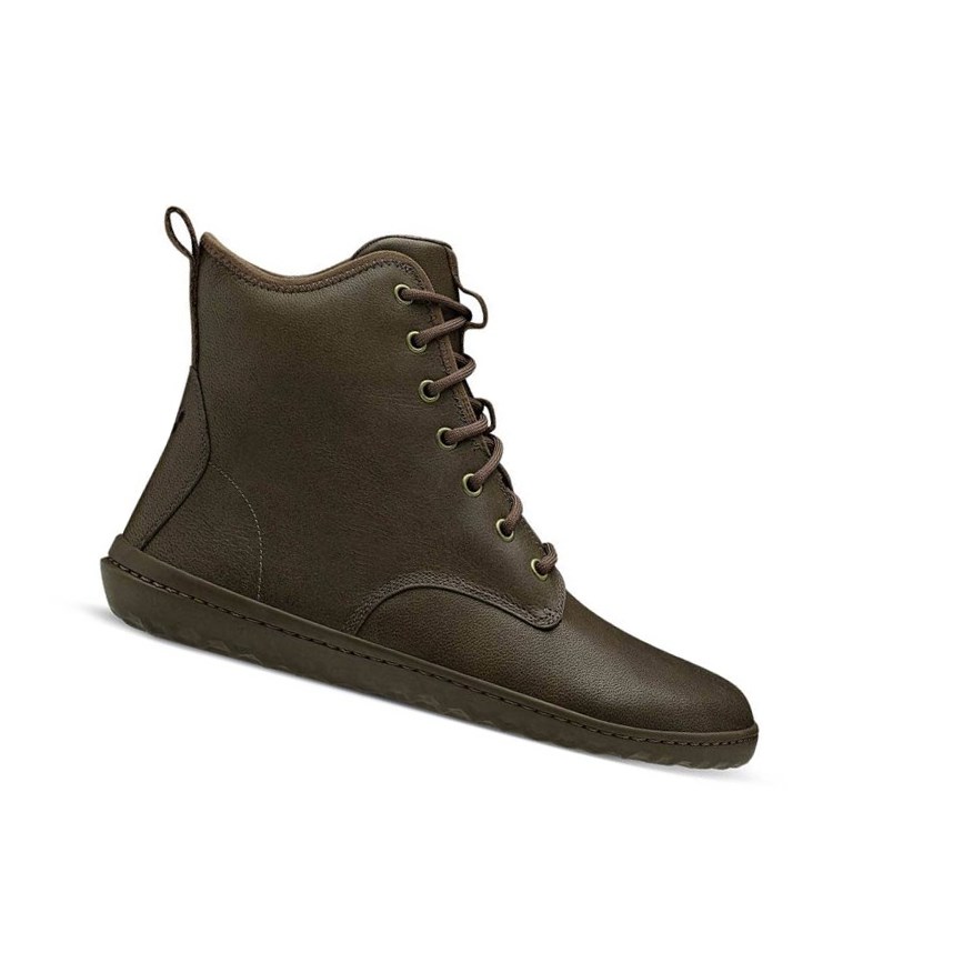 Vivobarefoot Scott II Schnürstiefel Herren Braun | 53612-DGOM