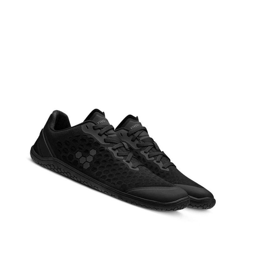 Vivobarefoot Stealth III Laufschuhe Damen Schwarz | 03742-RYMQ