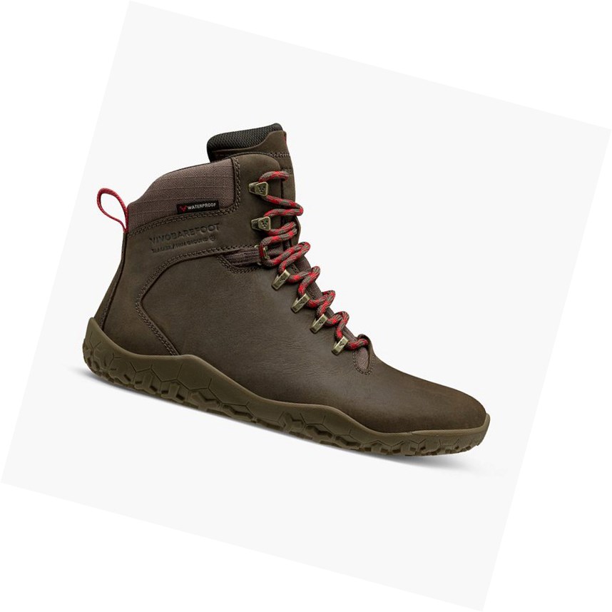 Vivobarefoot Tracker II Fg Wanderstiefel Herren Dunkelbraun | 34057-FQUP