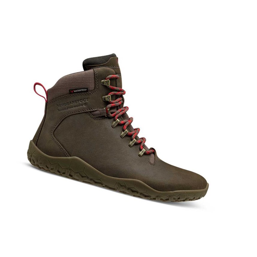 Vivobarefoot Tracker II Firm Ground Wanderstiefel Damen Braun | 10582-YNJZ