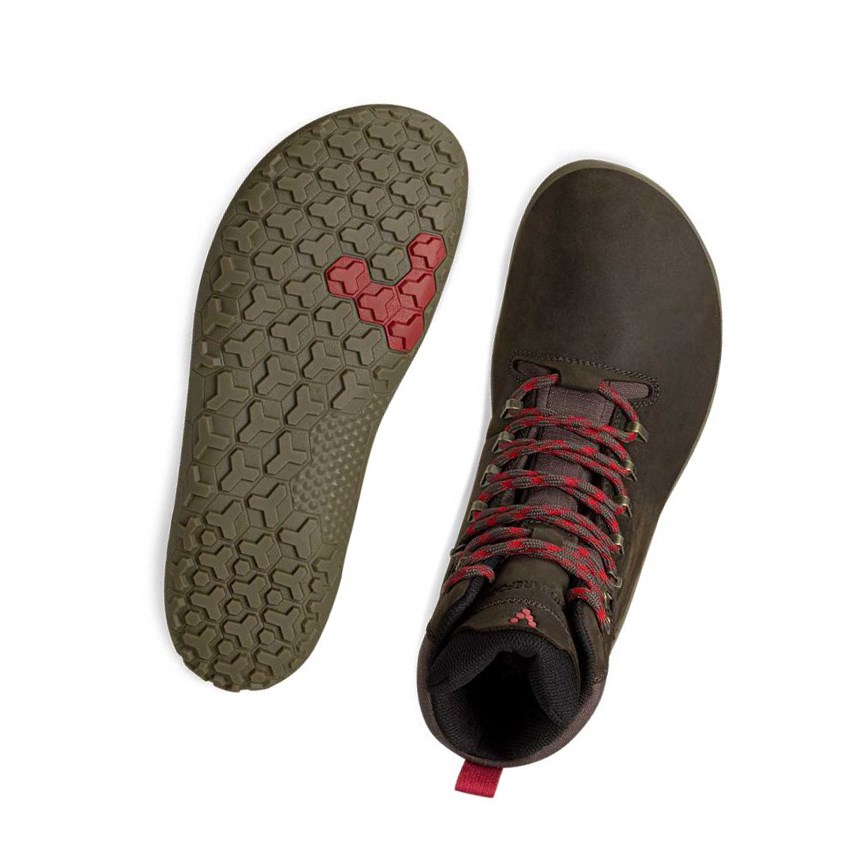 Vivobarefoot Tracker II Firm Ground Wanderstiefel Damen Braun | 10582-YNJZ