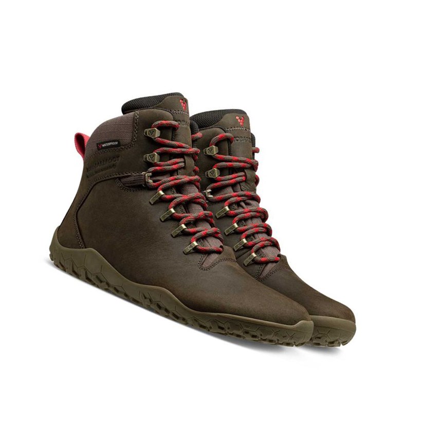 Vivobarefoot Tracker II Firm Ground Wanderstiefel Damen Braun | 10582-YNJZ