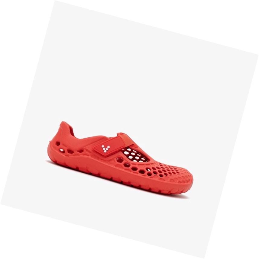 Vivobarefoot Ultra Bloom Sandalen Kinder Rot | 52674-TJDC