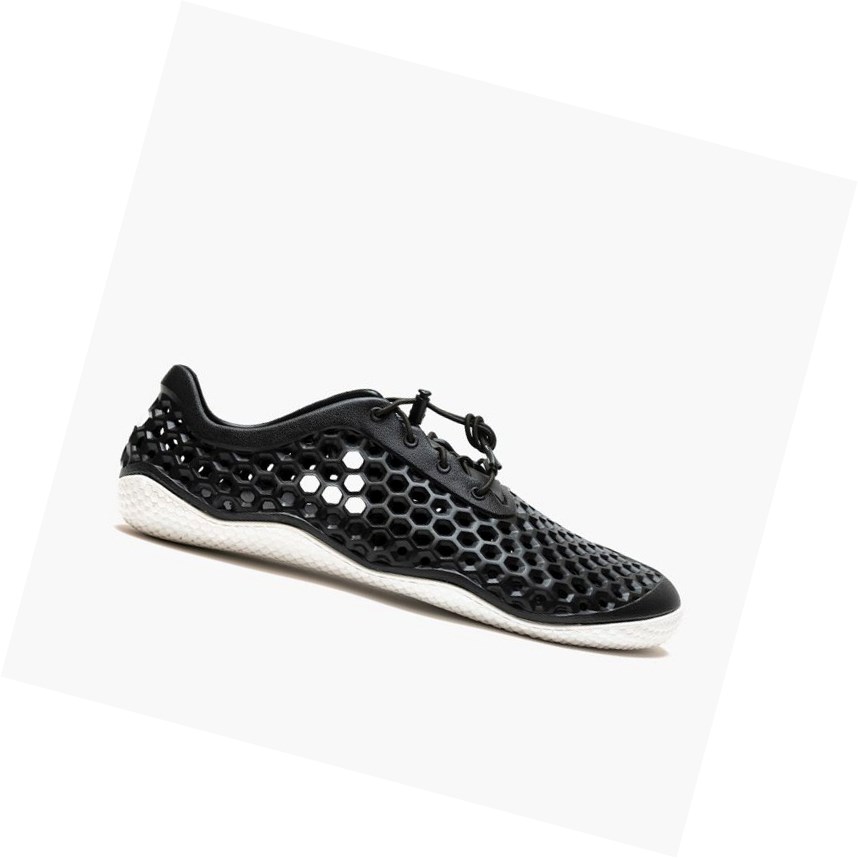 Vivobarefoot Ultra III Bloom Laufschuhe Damen Schwarz | 49351-WENH