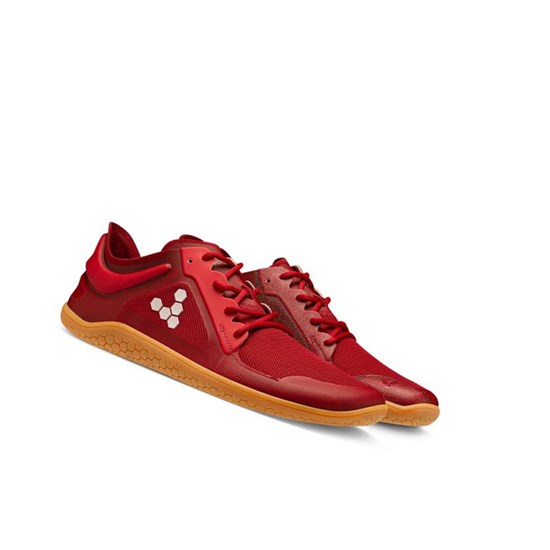 Vivobarefoot Primus Lite III Laufschuhe Herren Rot | 48926-KXLF